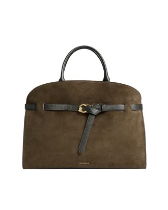 Sabine Suede Mud Bag