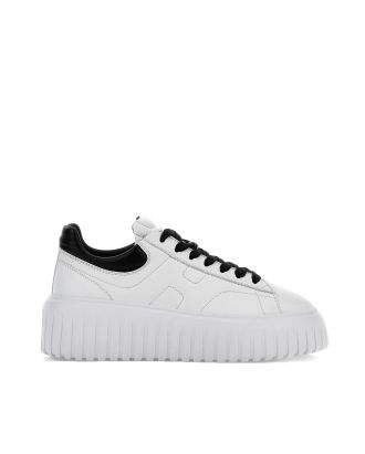 Sneakers H-Stripes Bianco Nero