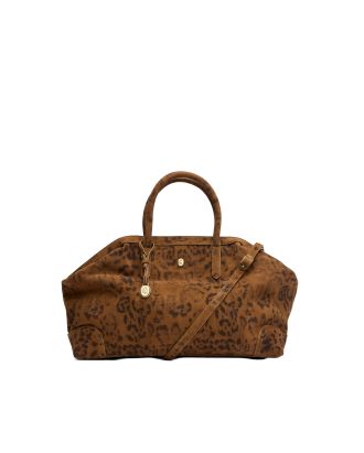 Borsa Jaqueline Suede Leopard