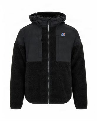 Samson 4.0 Teddy Bear Jacket in Pure Black