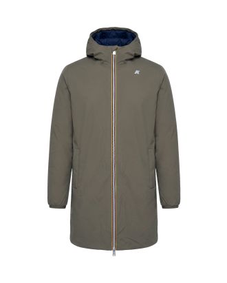 Giubbino Jacob St Warm Double Green Army Blue Depth