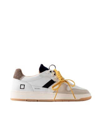 Court 2.0 White Brown Sneakers