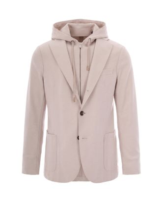 Blazer Sovrapposto Sabbia