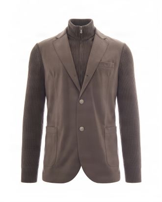 Blazer Sovrapposto Moro