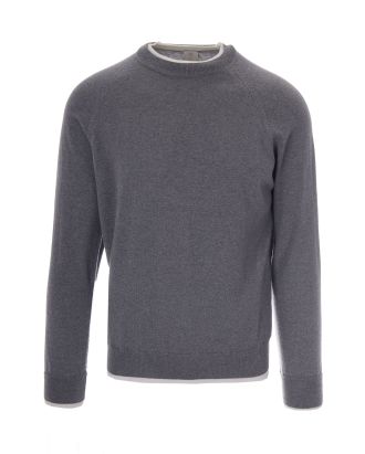 Maglia Girocollo Double Grigia