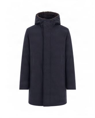 Navy Blue Parka