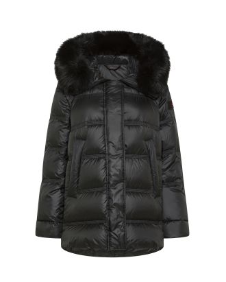Piumino Takan Mqn 04 Fur Nero