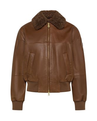 Bomber Pellicia Cuoio