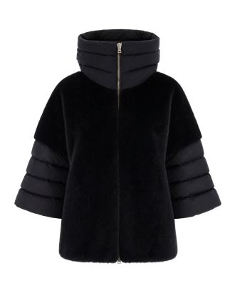 Black Hooded Cape