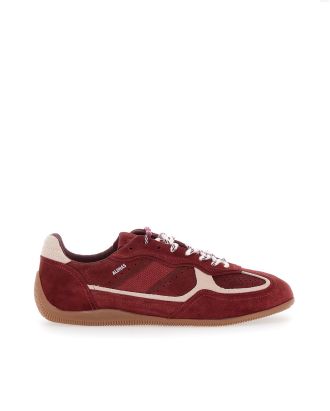 Sneakers Suede Burgundy