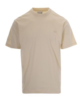 Beige Embroidery T-shirt