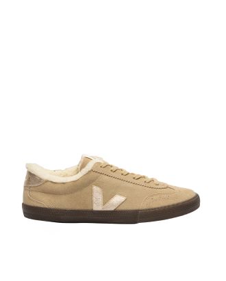 Volley Fured Suede Dune Platine Eagle sneakers